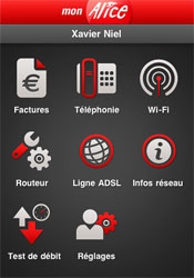 Le FAI Alice lance un logiciel pour l'iPhone Le FAI Alice lance un logiciel pour l'iPhone